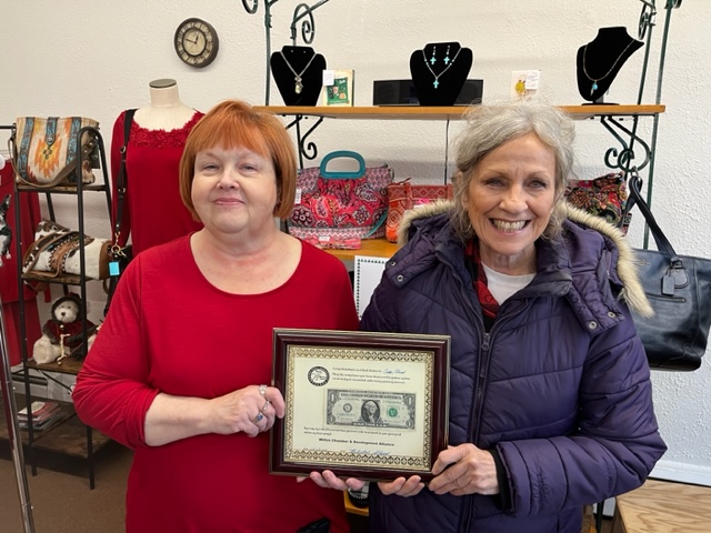 Pictured: Dee Clifton and Becky Allgood